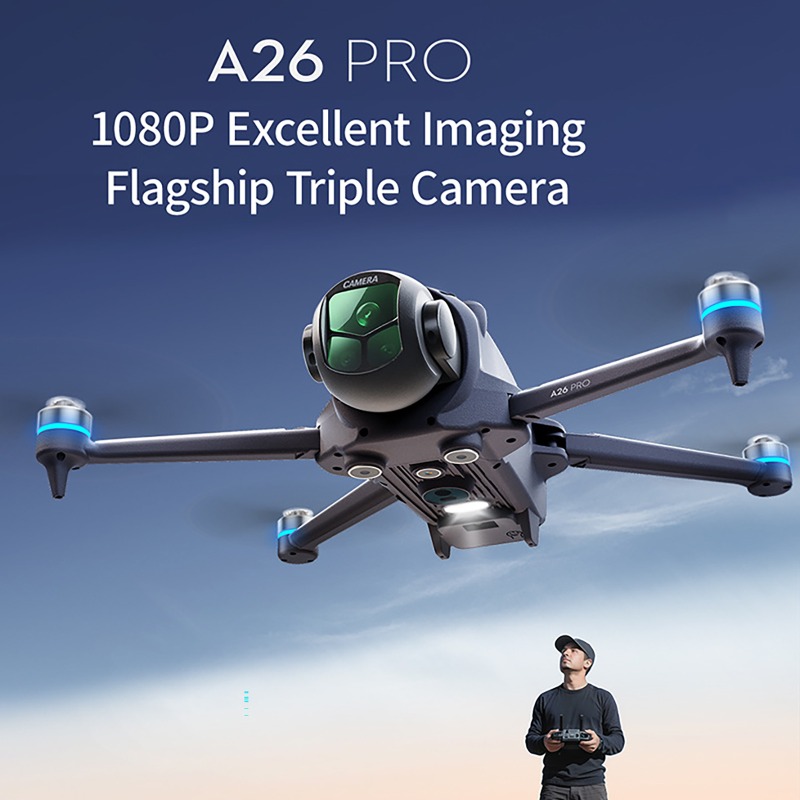 โดรน A26 Pro GPS พร้อมรีโมทคอน - Drone Gps Mount บทวิจารณ์และราคา