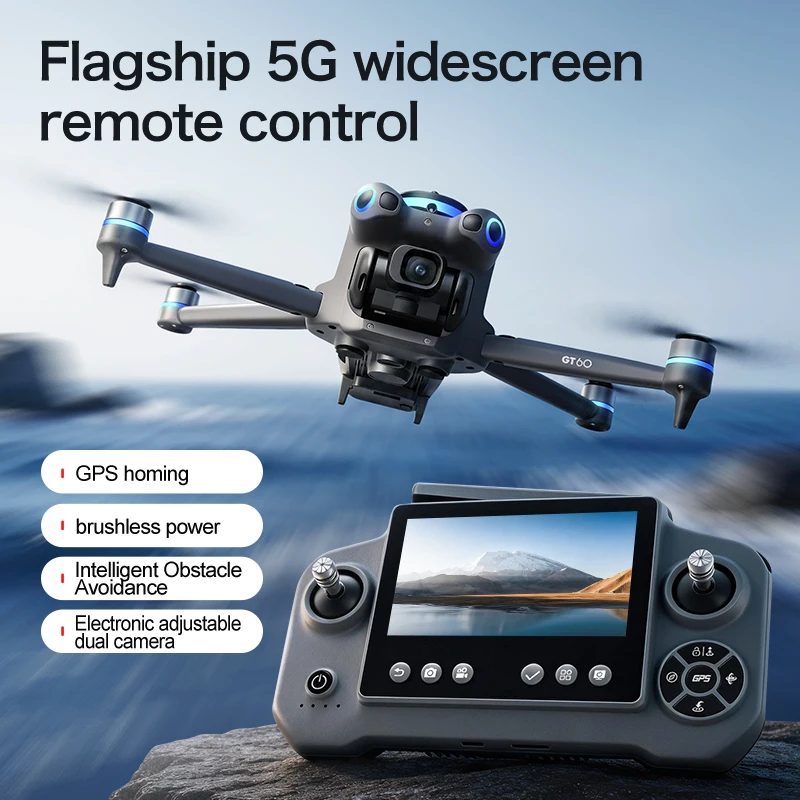 GT60 โดรนกล้อง 4K/6K/8K พร้อม  - Drone Gps Mount บทวิจารณ์และราคา