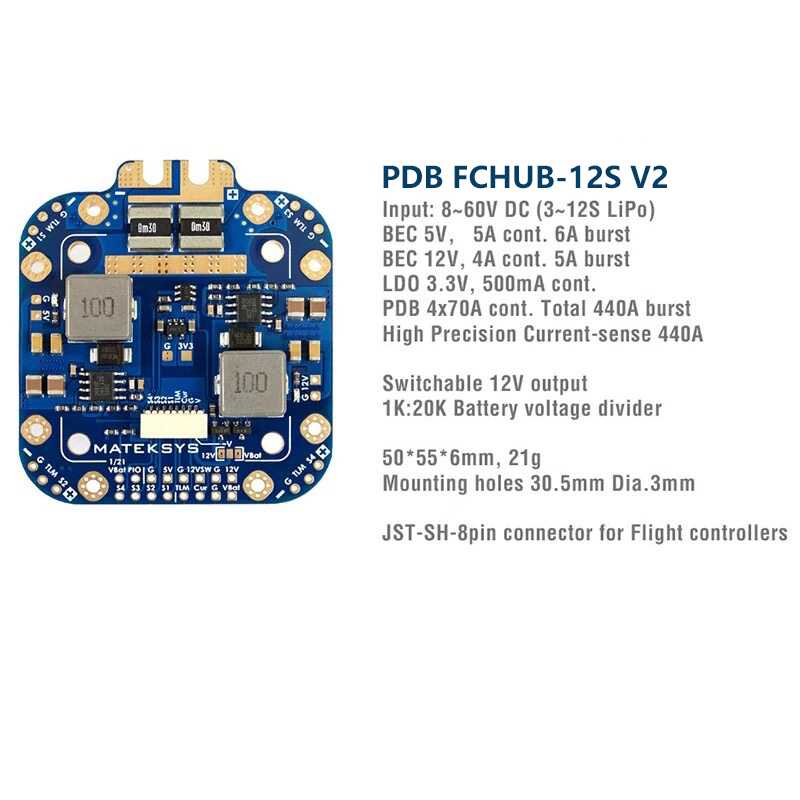 บอร์ด Matek System XCLASS PDB  - Drone Power Distribution Board บทวิจารณ์และราคา