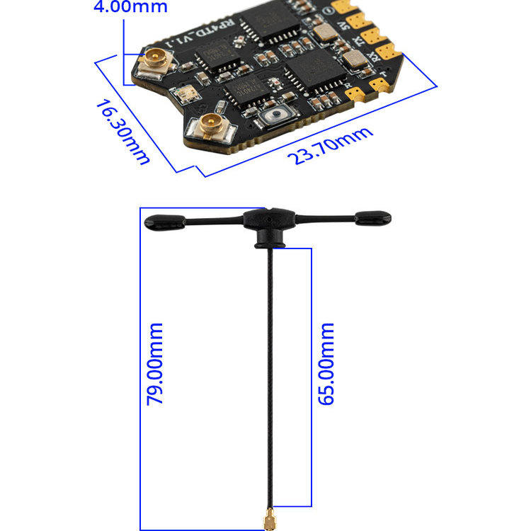RadioMaster RP4TD ExpressLRS 2 - Drone Battery Strap บทวิจารณ์และราคา