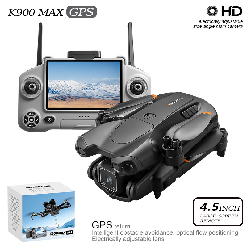 ชุดโดรน K900 Max พร้อมจอควบคุม - Drone Gps Mount บทวิจารณ์และราคา