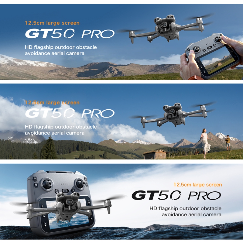 โดรนจิ๋ว GT50 กล้องคู่ 8K โดรน - Jjrc Drone X12 บทวิจารณ์และราคา